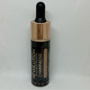 Revolution Liquid Highlighter Makeup Champagne .61oz New